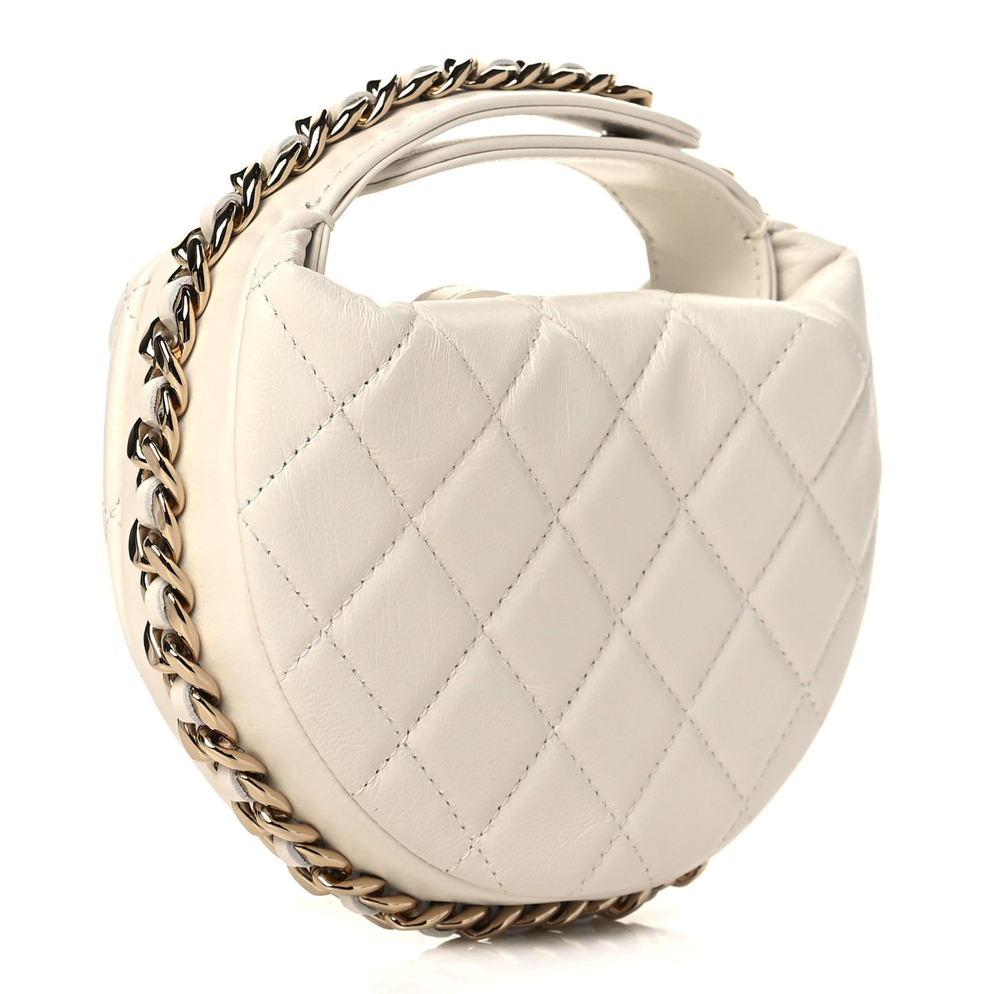 Caviar Quilted Grand Shopping Tote GST Beige