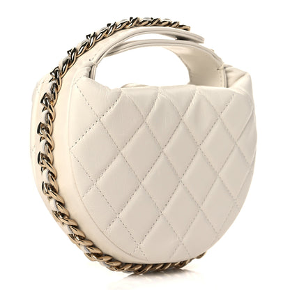 Chanel Caviar Quilted Grand Shopping Tote GST Beige 6 of 16