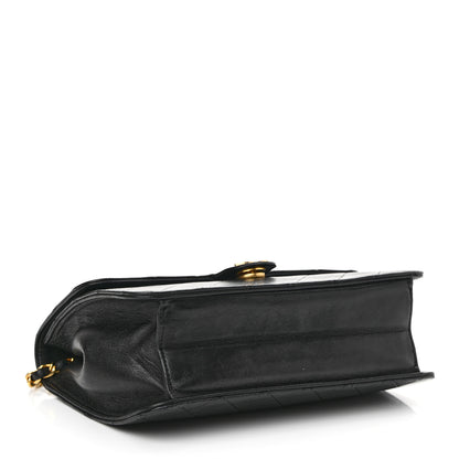 Chanel Lambskin Quilted Small Single Flap Bag Black 3 of 9