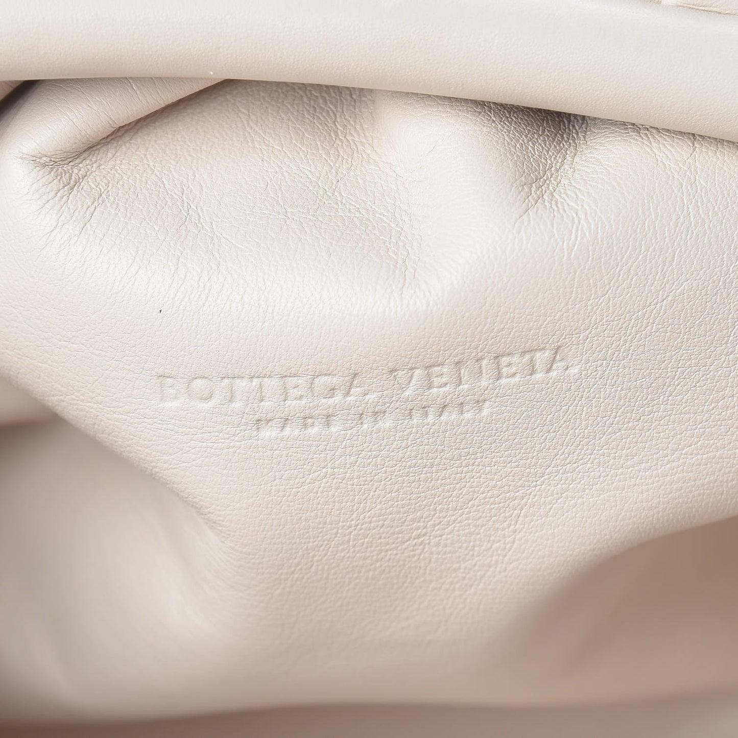 Smooth Butter Calf The Pouch Oversized Clutch Mist