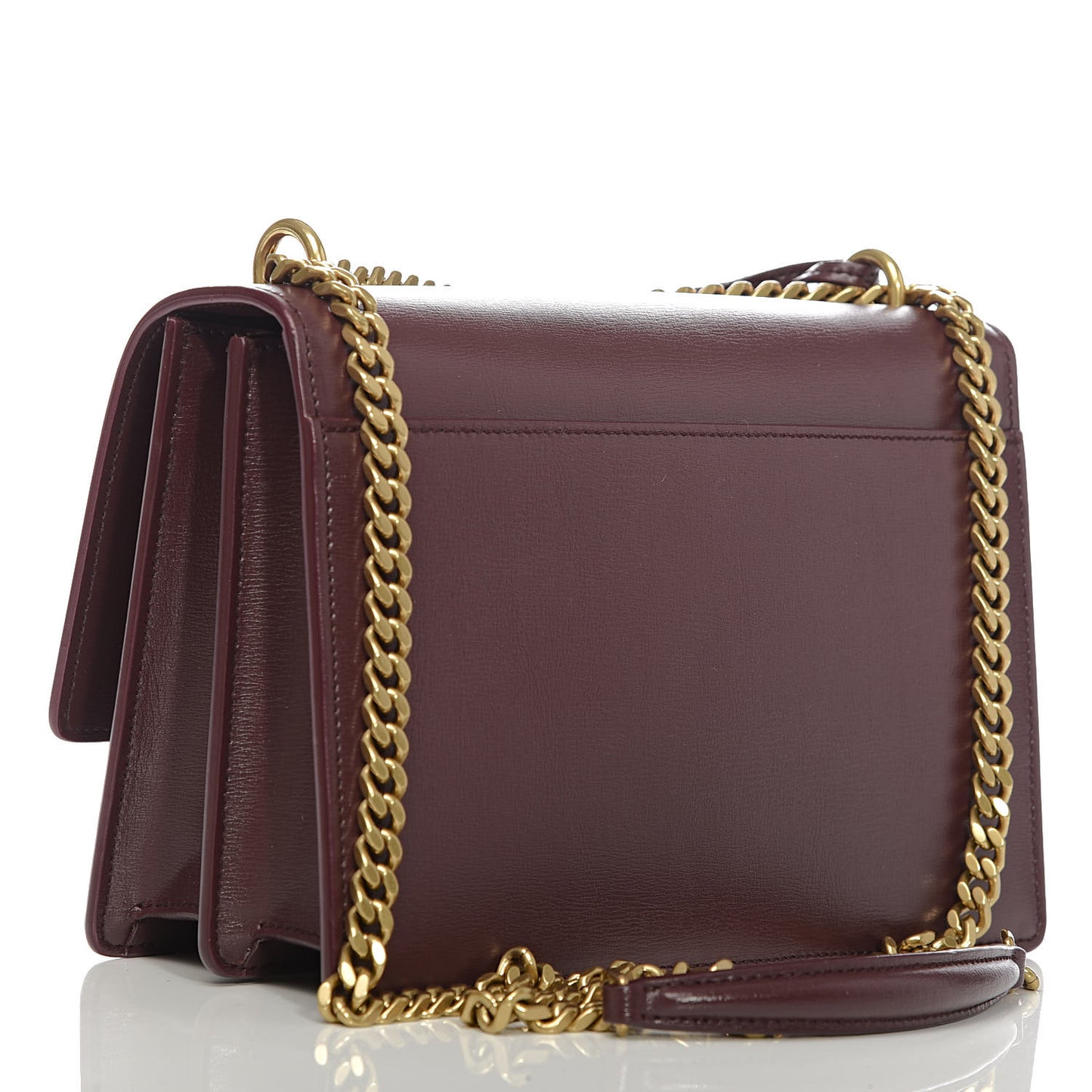 Calfskin Medium Monogram Sunset Bordeaux