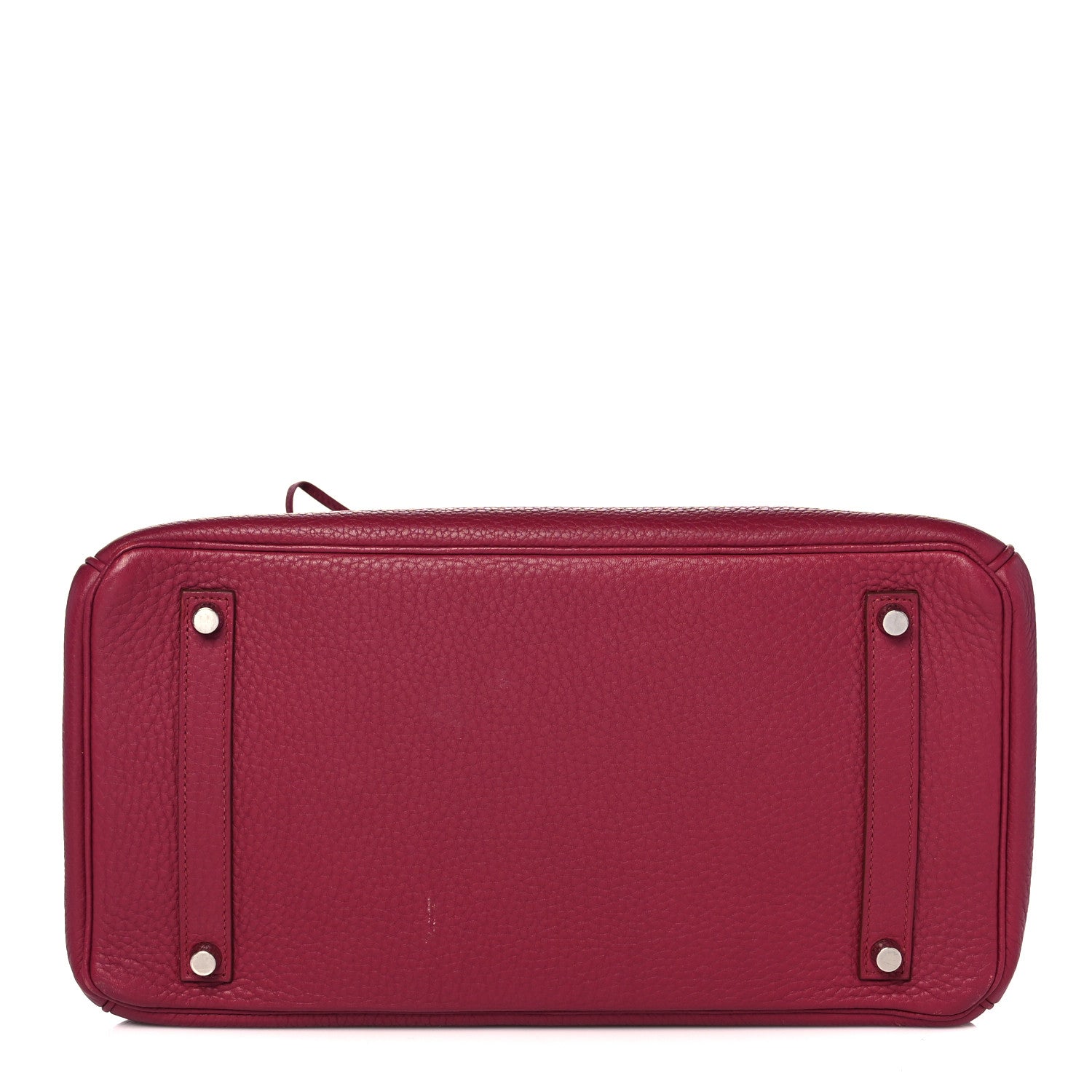 Hermes Taurillon Clemence Birkin 35 Rubis 6 of 48