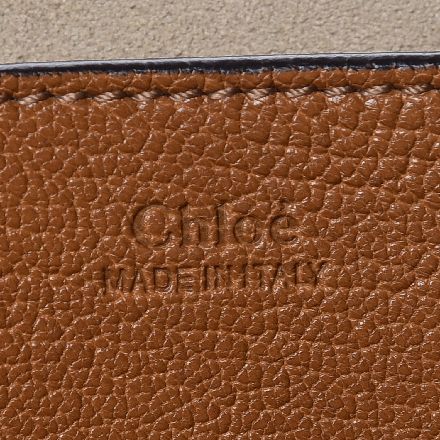 Chloe Grained Lambskin Drew Shoulder Bag Caramel 8 of 14