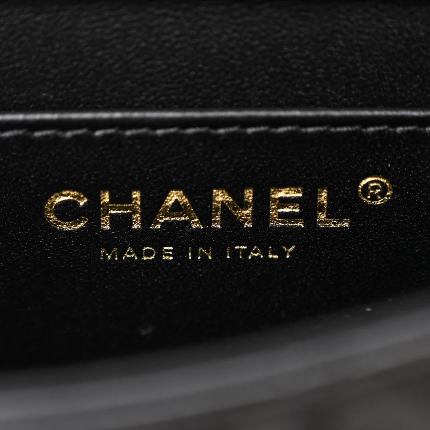 Chanel Shiny Lambskin Quilted Pearl Twist Mini Square Flap Black 6 of 11