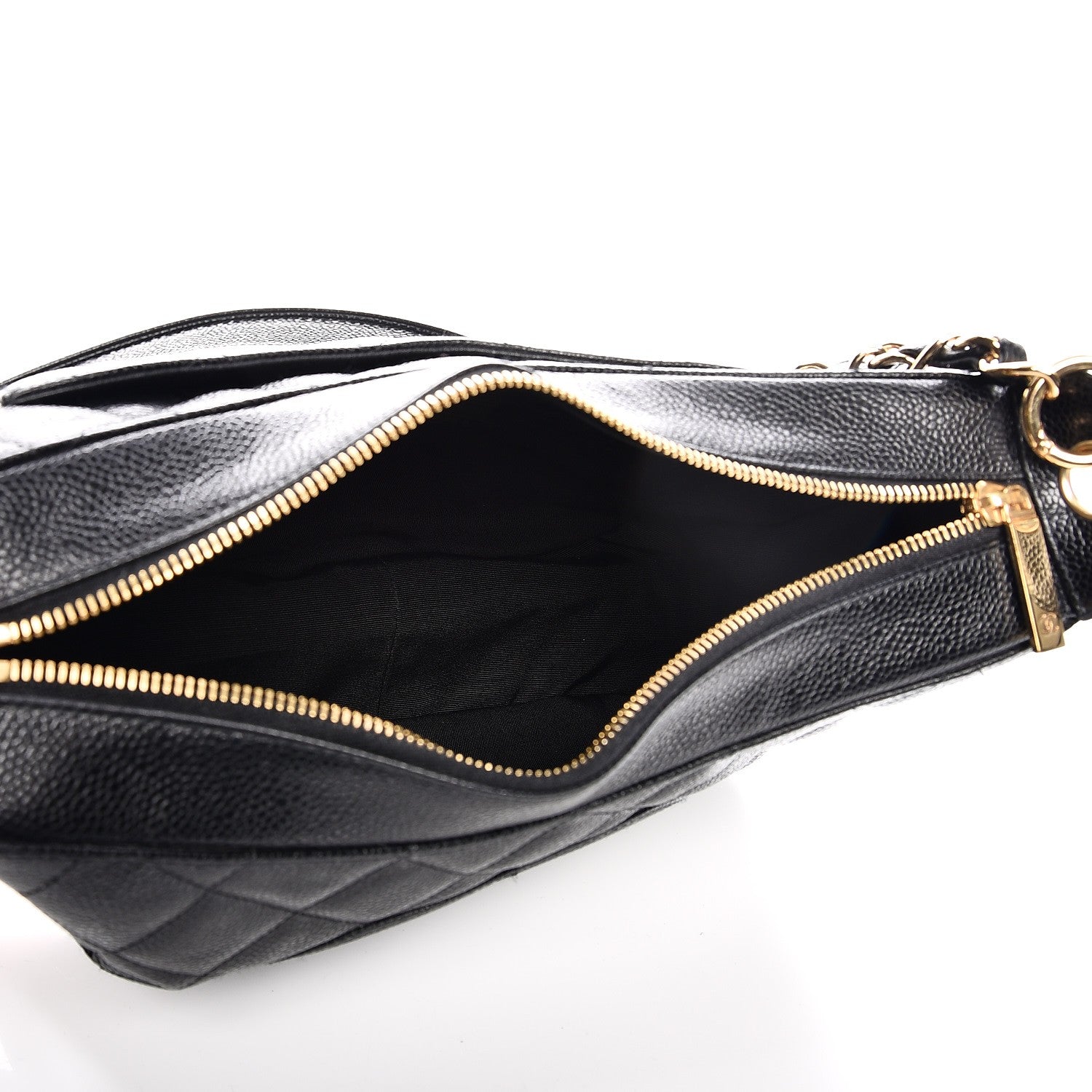 Chanel Caviar Quilted Hobo Black 11 of 13