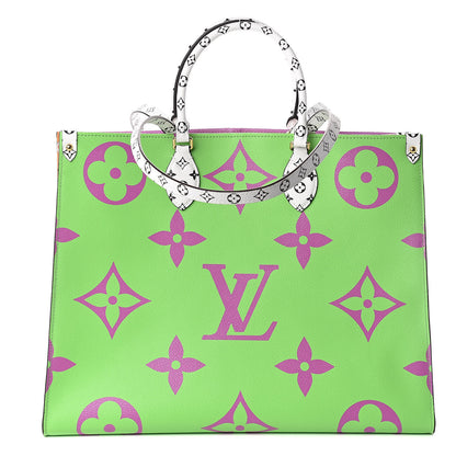 Louis Vuitton Monogram Giant Onthego GM Pink Lilac 1 of 13