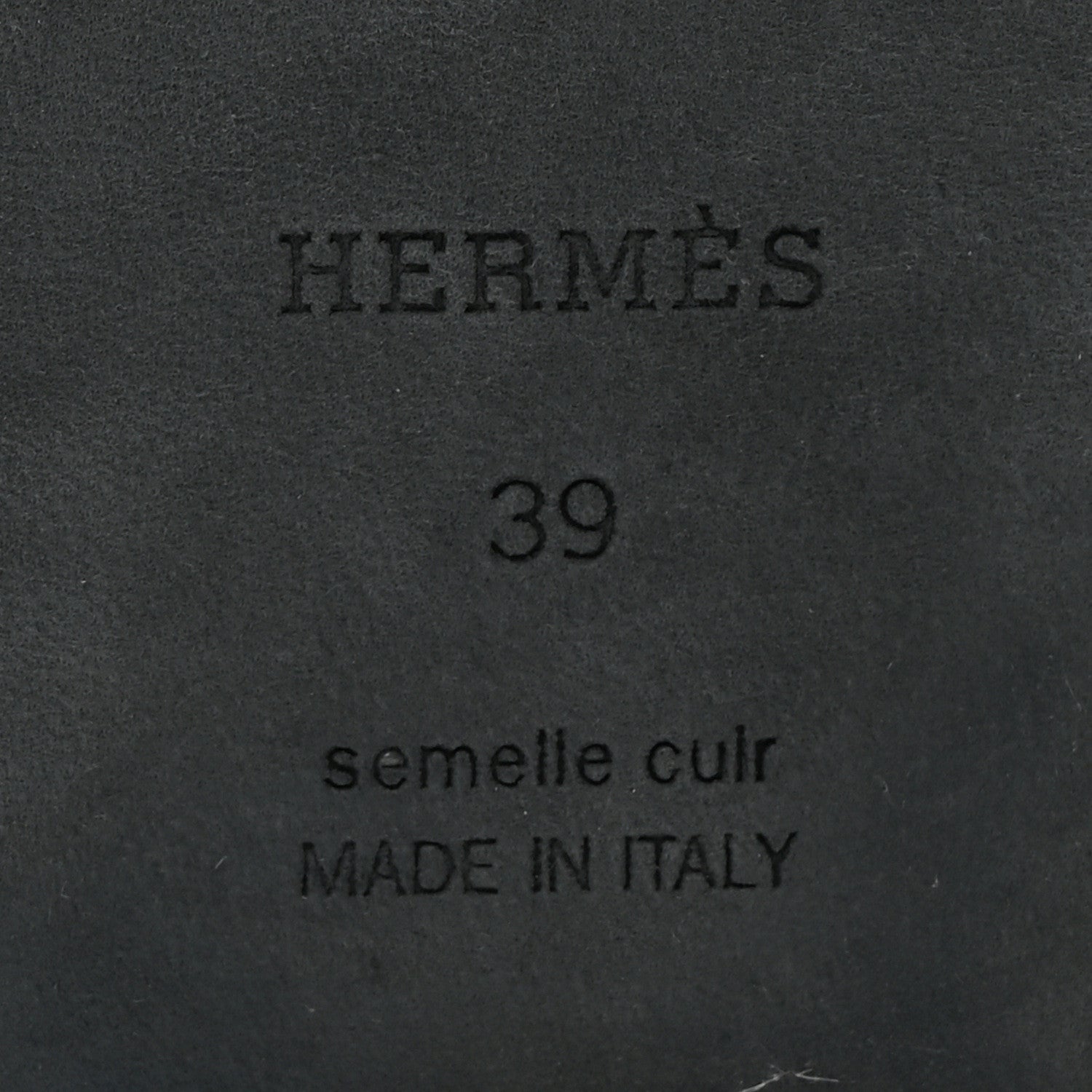 Hermes Calfskin Giulia Sandals 39 White 7 of 8