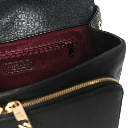 Chanel Caviar Quilted Large Business Affinity Flap Black 6 of 11