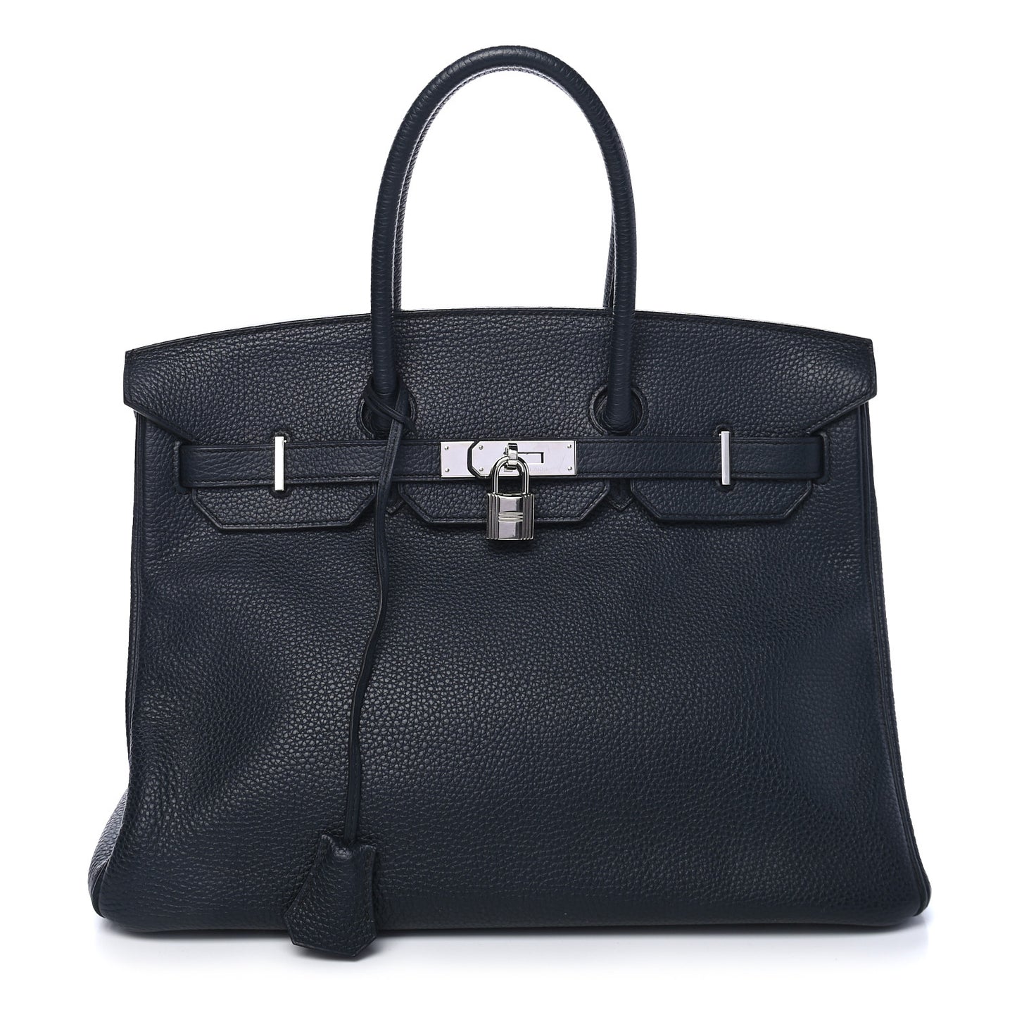 Togo Birkin 35 Bleu Obscur