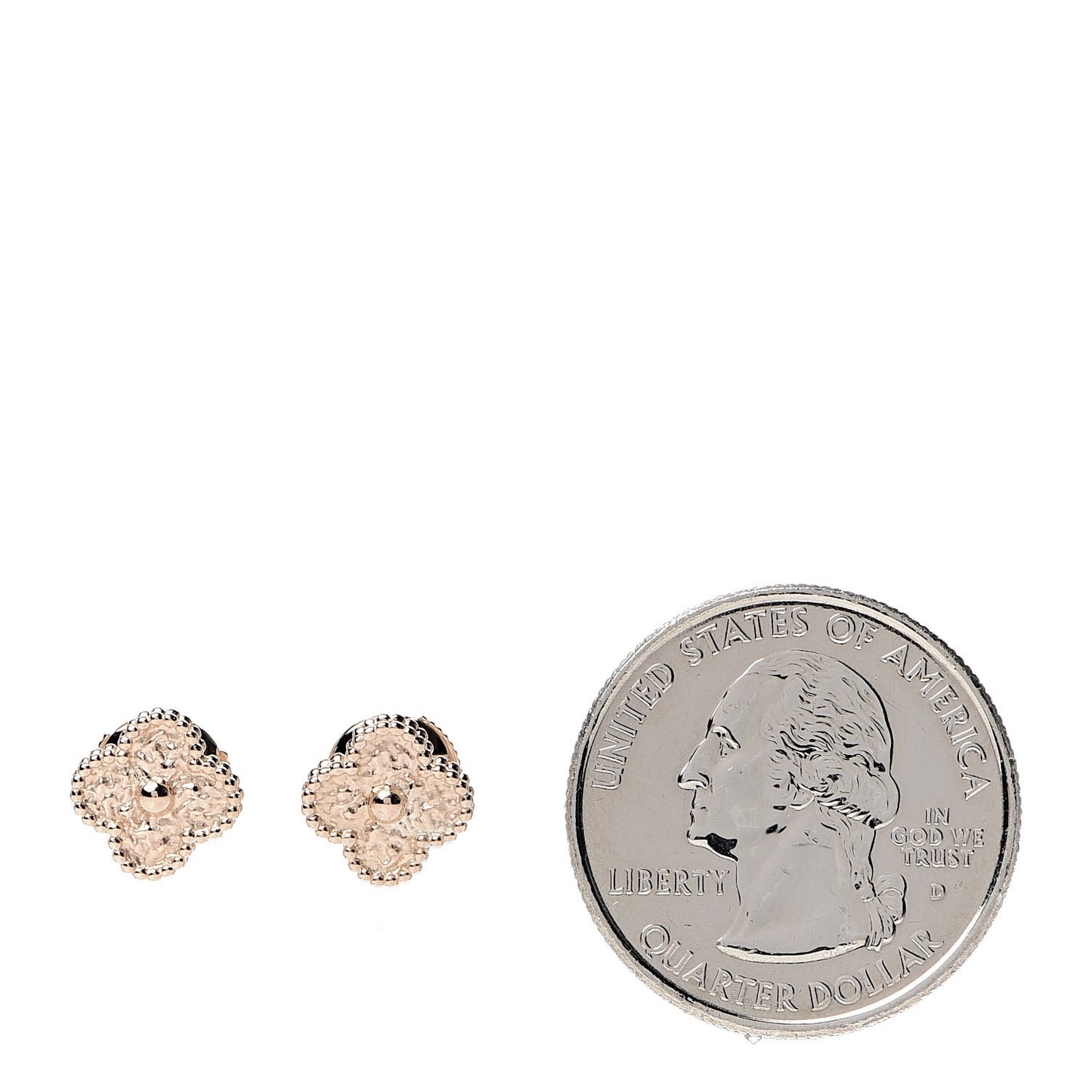 18K Rose Gold Sweet Alhambra Earrings
