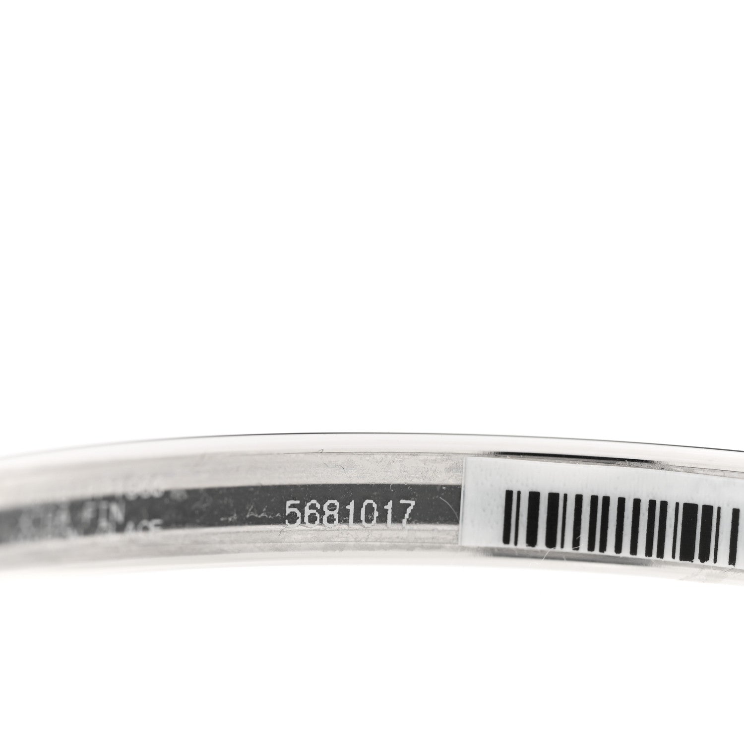 Hermes Enamel Uni Bangle 70 Marron Glace 5 of 6