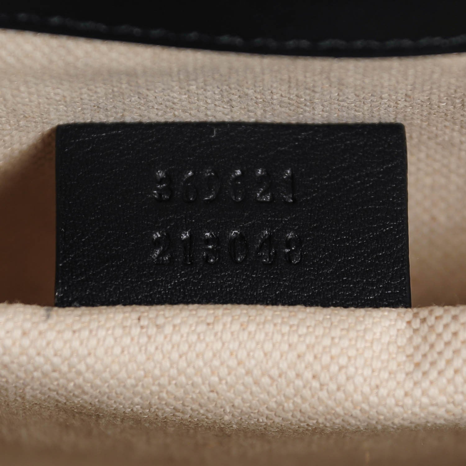 Gucci Guccissima Small Emily Shoulder Bag Black 7 of 7