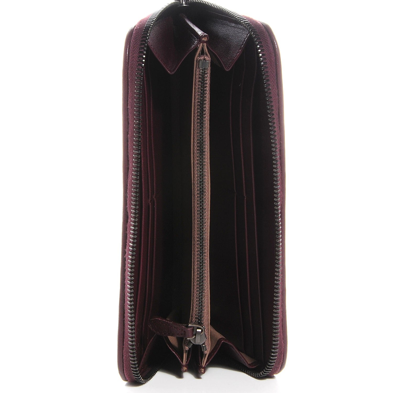 Bottega Veneta Nappa Intrecciato Zip Around Wallet 8 of 8