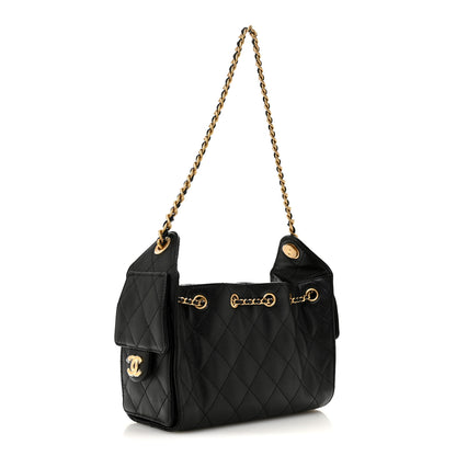 Chanel Caviar Quilted Mini Chanel 25 Handbag Black 3 of 11