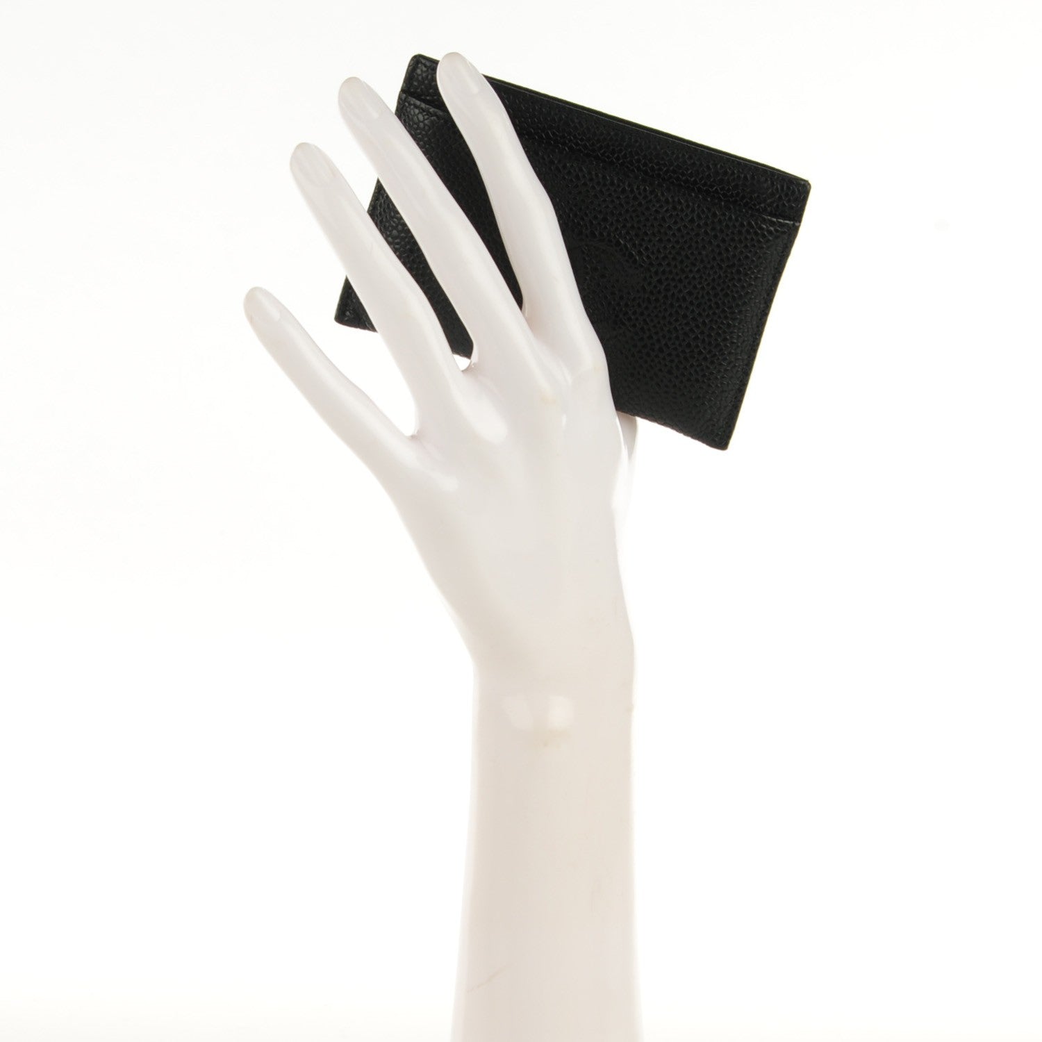 Chanel Caviar Timeless CC Card Holder Black 2 of 8