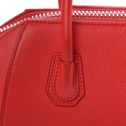 Givenchy Sugar Goatskin Mini Antigona Medium Red 11 of 11