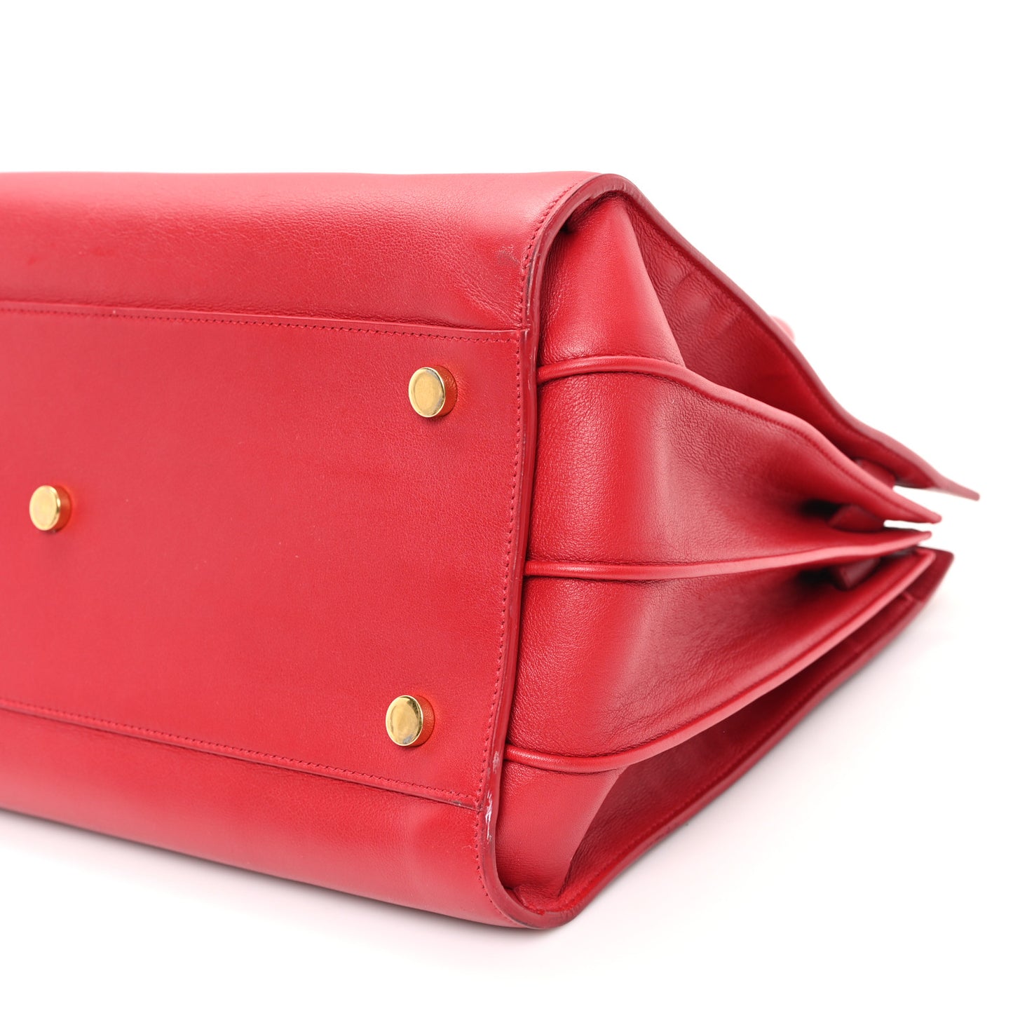 Calfskin Small Sac De Jour Lipstick Red