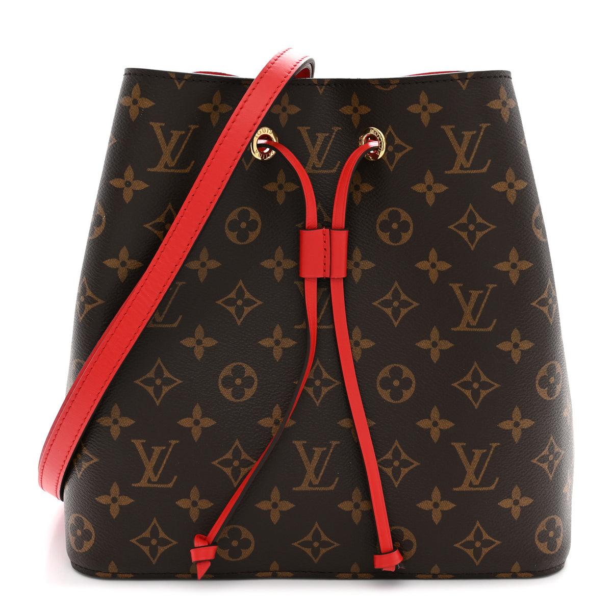 Louis Vuitton Monogram Neonoe MM Coquelicot 1 of 12