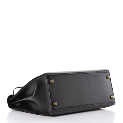 Hermes Box Kelly Sellier 28 Black 5 of 44