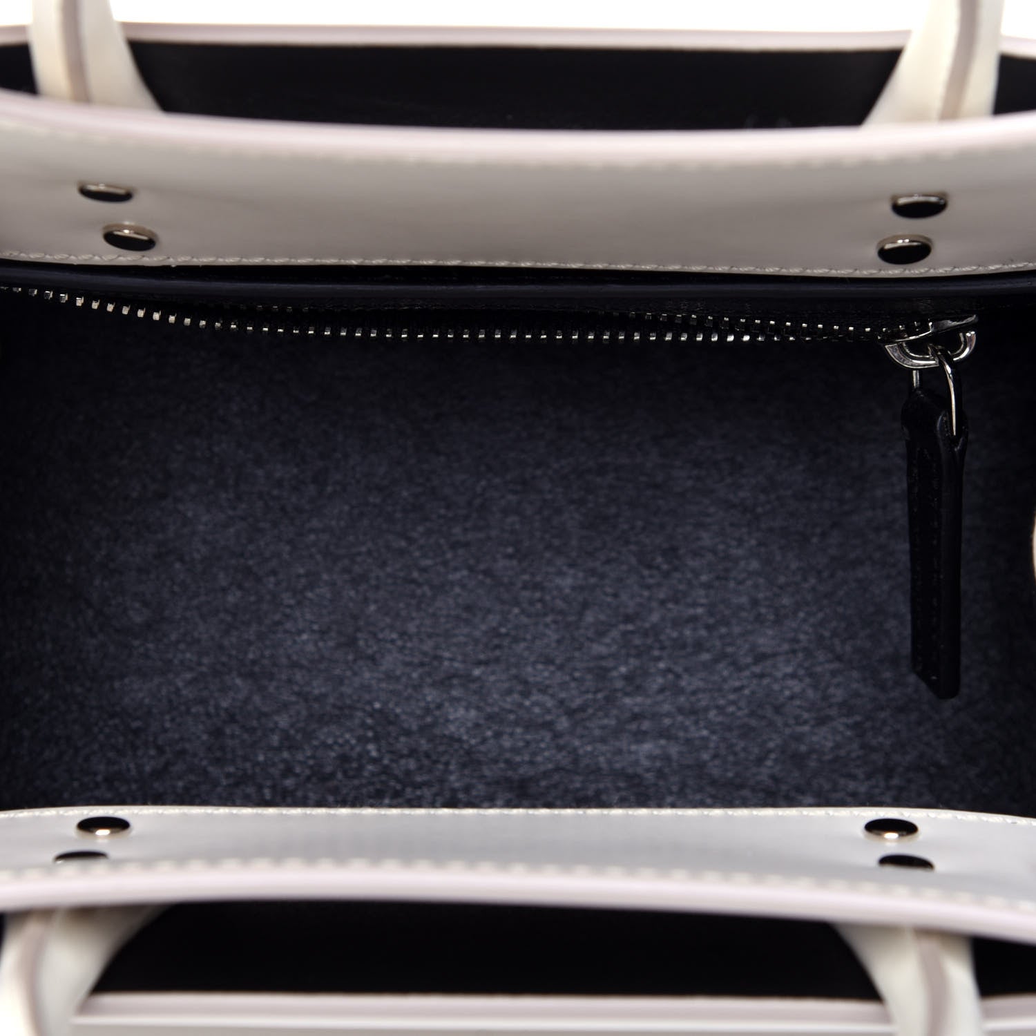 Givenchy Grained Calfskin Mini Horizon Satchel Off White 5 of 11