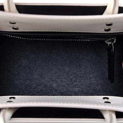 Givenchy Grained Calfskin Mini Horizon Satchel Off White 5 of 11