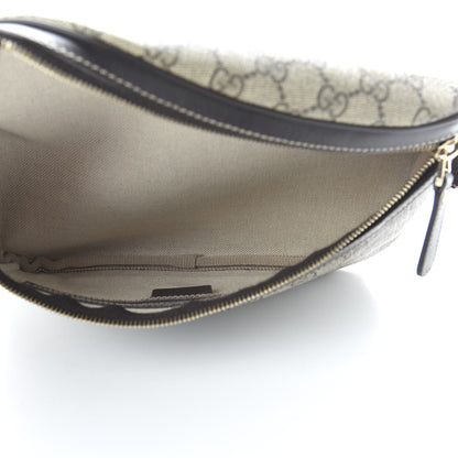 Gucci GG Supreme Monogram Belt Bag Dark Brown 5 of 10