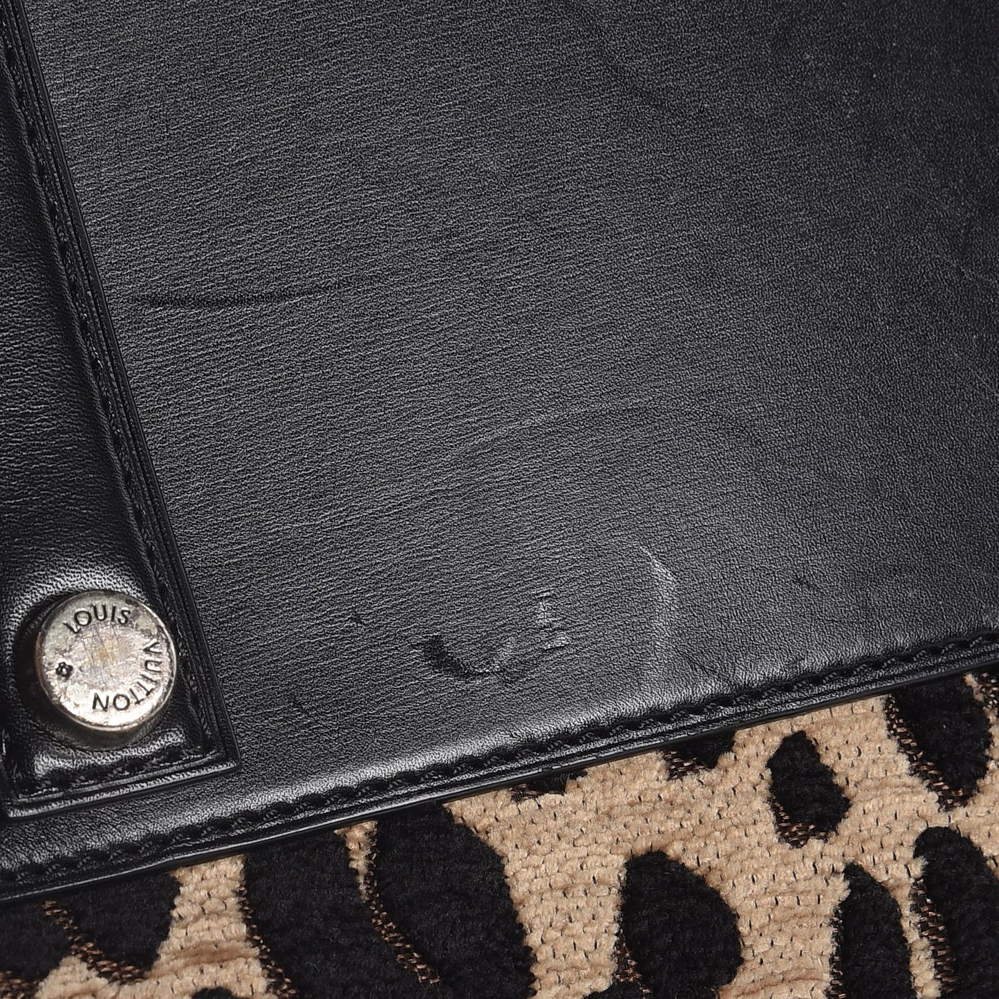 Jacquard Velvet Leopard Print Stephen Sprouse Speedy