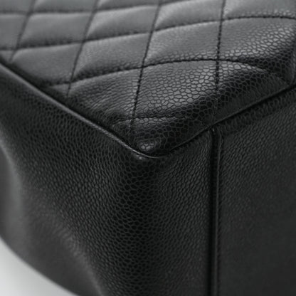 Chanel Caviar Quilted Grand Shopping Tote GST Black 10 of 11