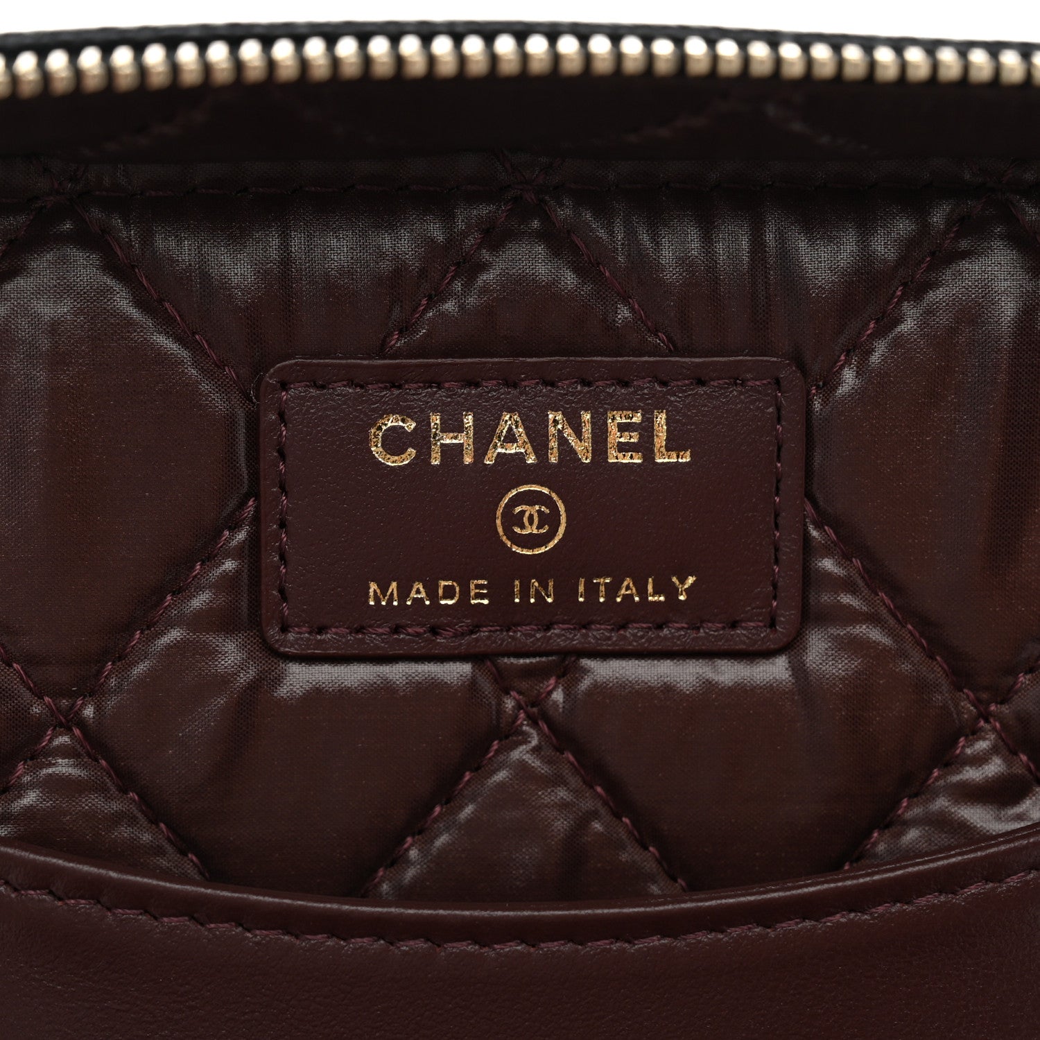 Chanel Caviar Quilted Large Vanity Pouch Black 7 of 8