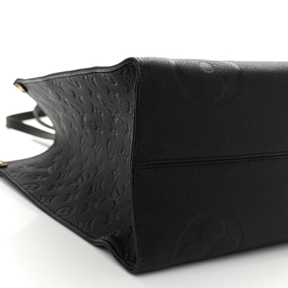 Louis Vuitton Empreinte Monogram Giant Onthego GM Black 9 of 11