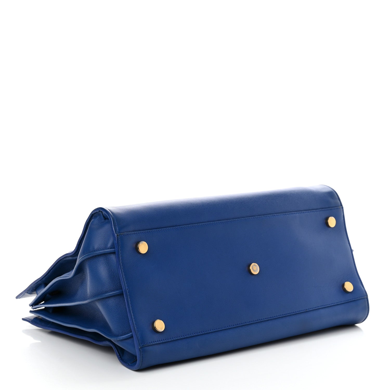 Saint Laurent Calfskin Small Sac De Jour Blue Majorelle 4 of 13