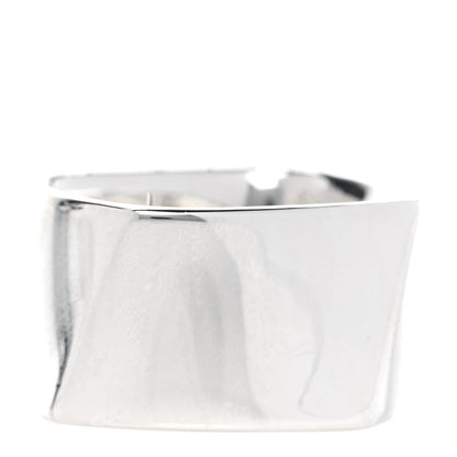 Tiffany Sterling Silver Frank Gehry Torque Wide Band Ring 53 6.25 1 of 6