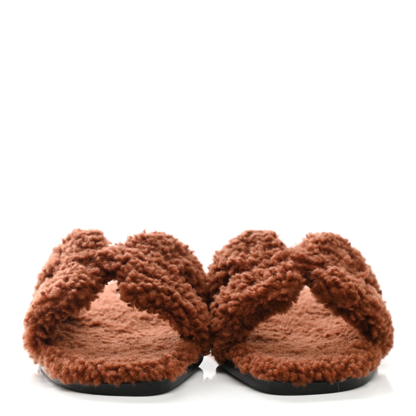 Woolskin Oran Sandals 36.5 Cognac