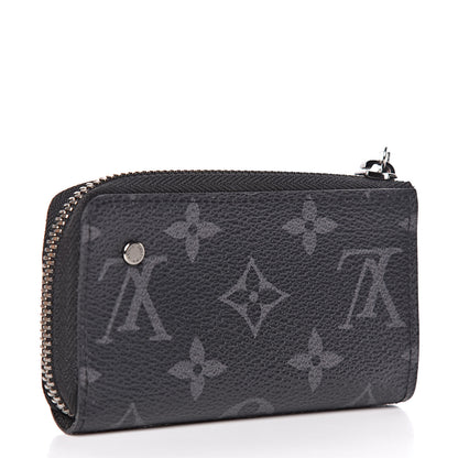 Louis Vuitton Monogram Eclipse Car Key Holder 3 of 7