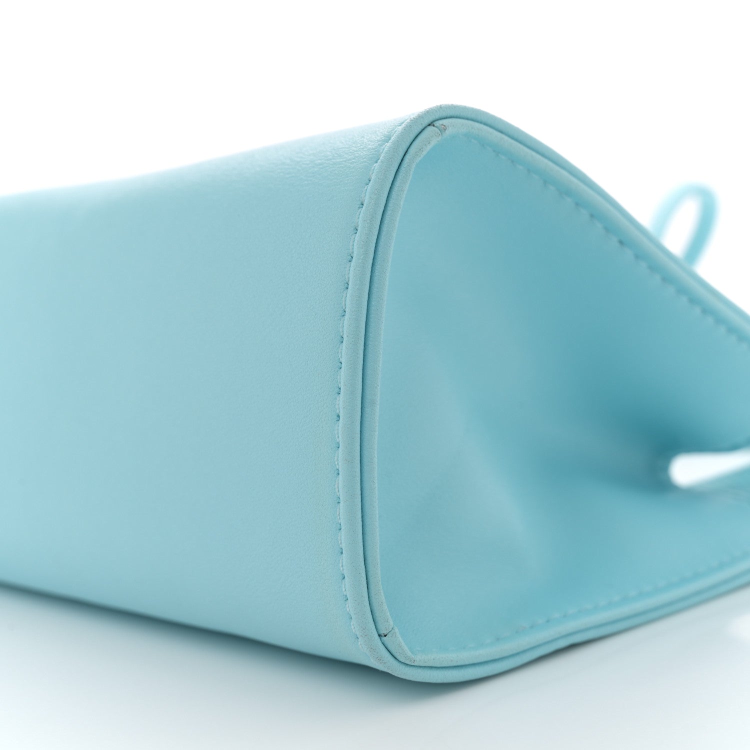 Telfar Vegan Leather Small Shopping Bag Pool Blue 1687114
