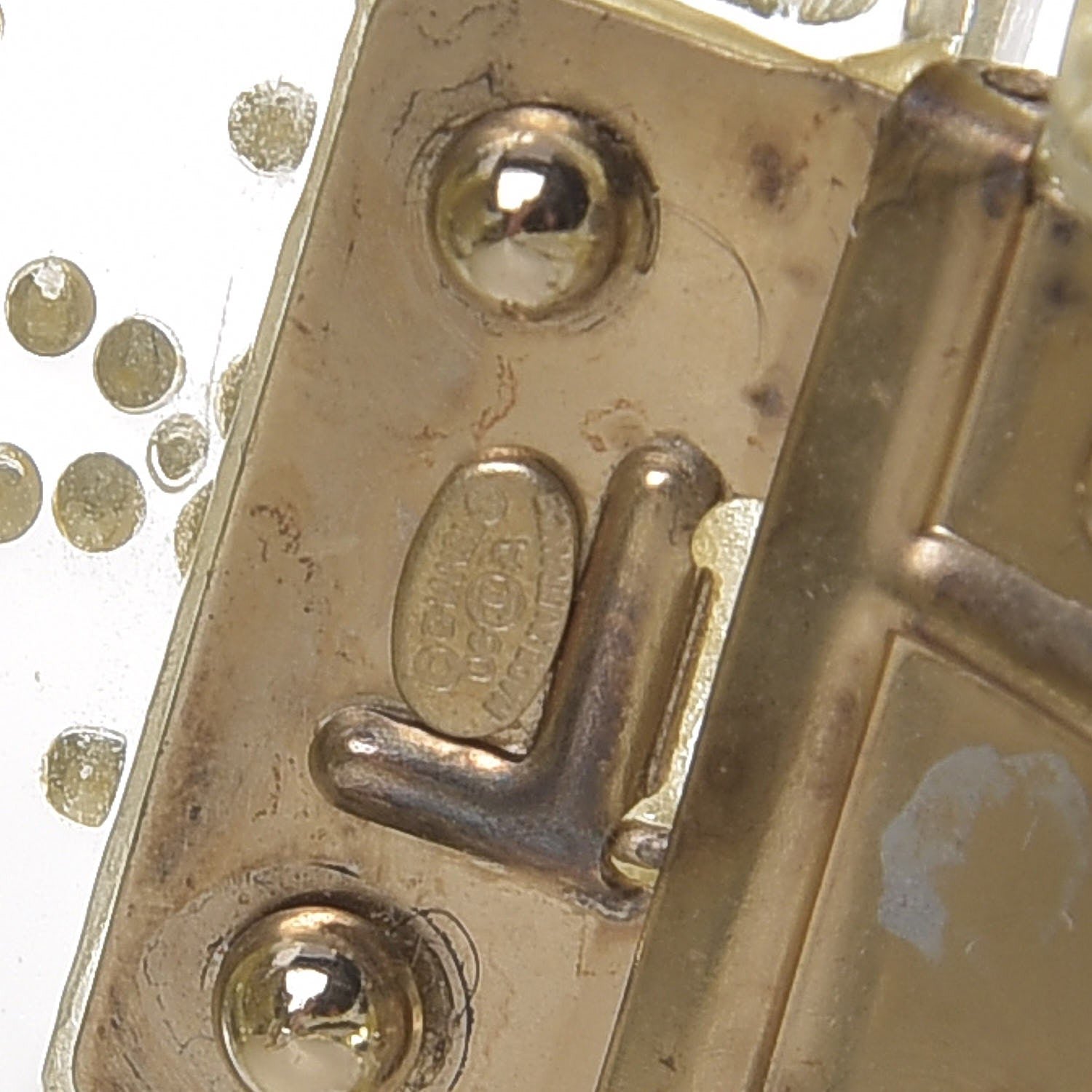 Chanel Lucite Baguette Crystal CC Cuff 4 of 6