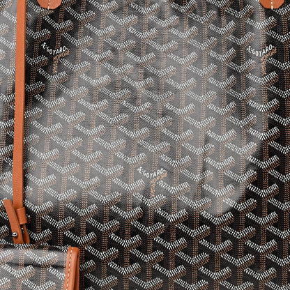 Goyard Goyardine Saint Louis GM Black Gold 9 of 11