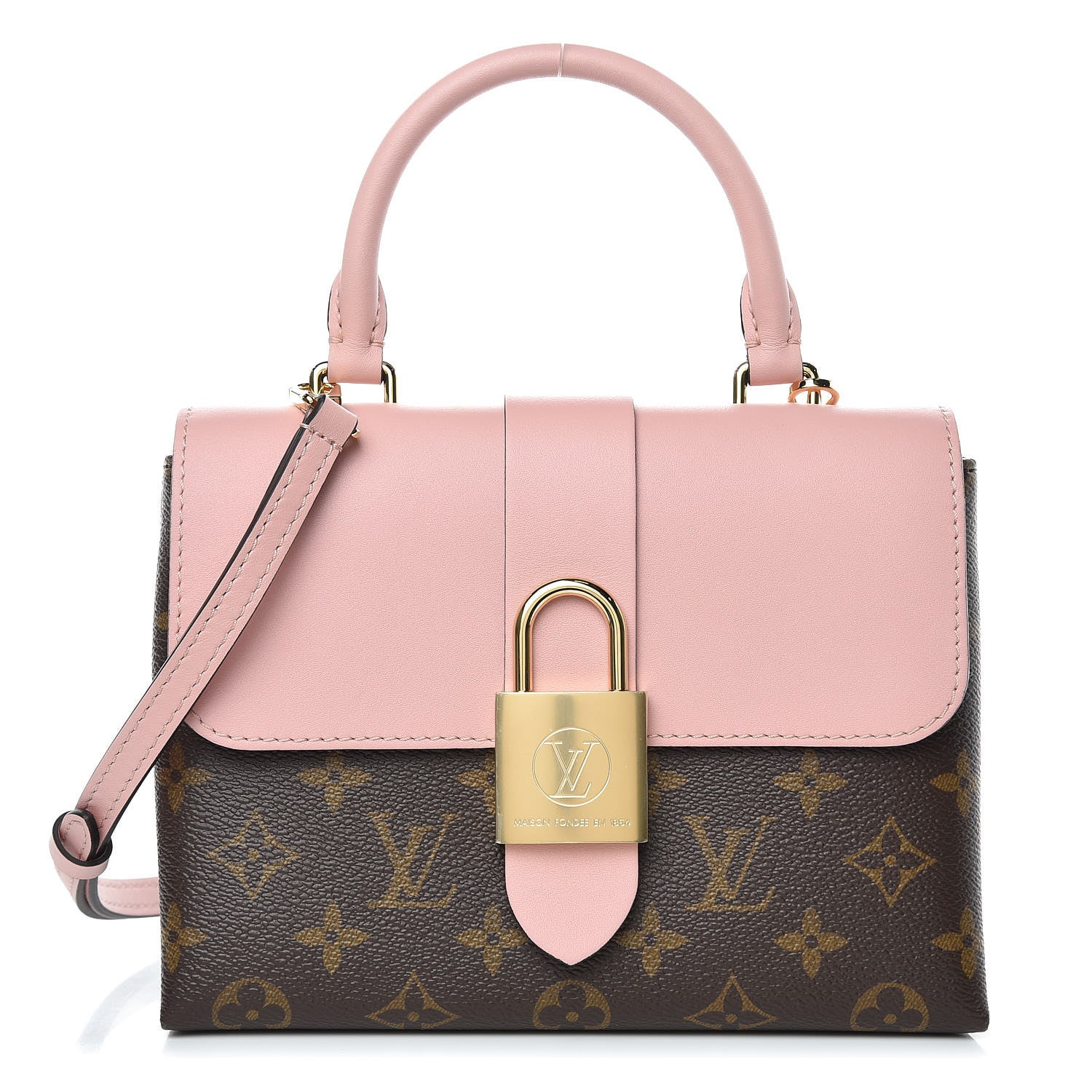 Louis Vuitton Monogram Locky BB Rose Poudre 1 of 8
