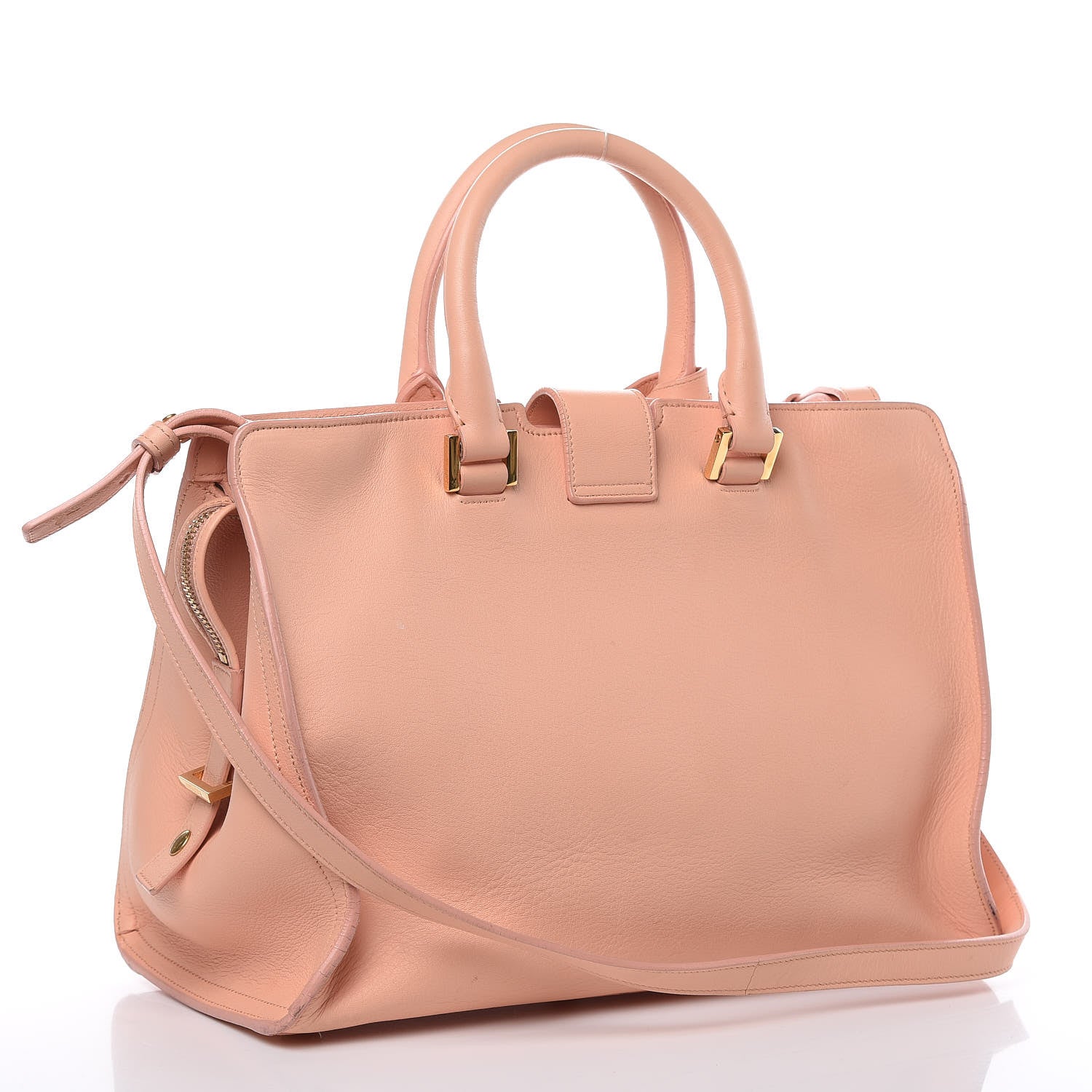 Saint Laurent Calfskin Small Classic Y Cabas Blush 3 of 15