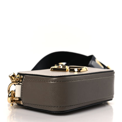 Marc Jacobs Saffiano Small Snapshot Camera Bag Sandcastle 4 of 9