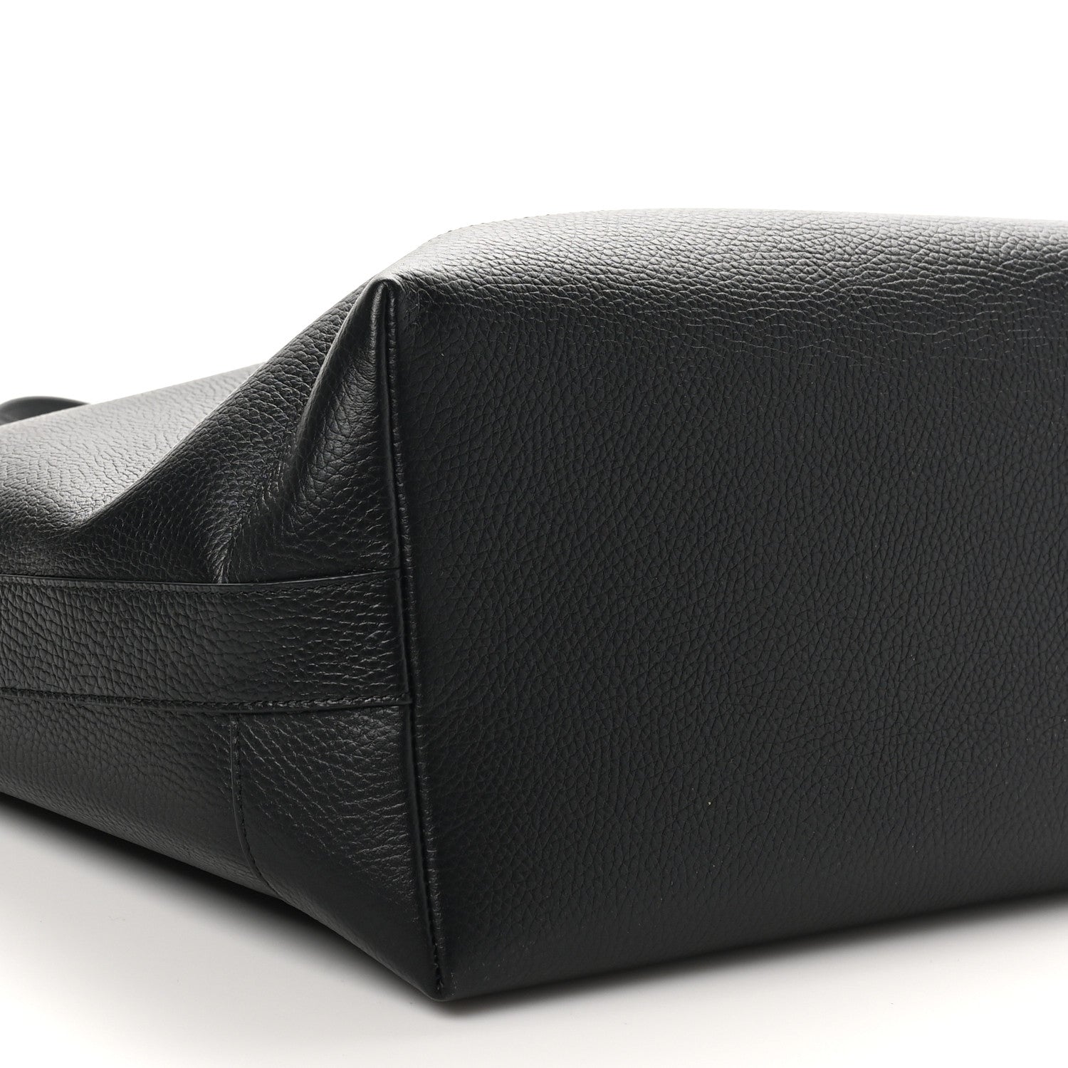 Burberry Grainy Calfskin Medium London Tote Bag Black 9 of 10