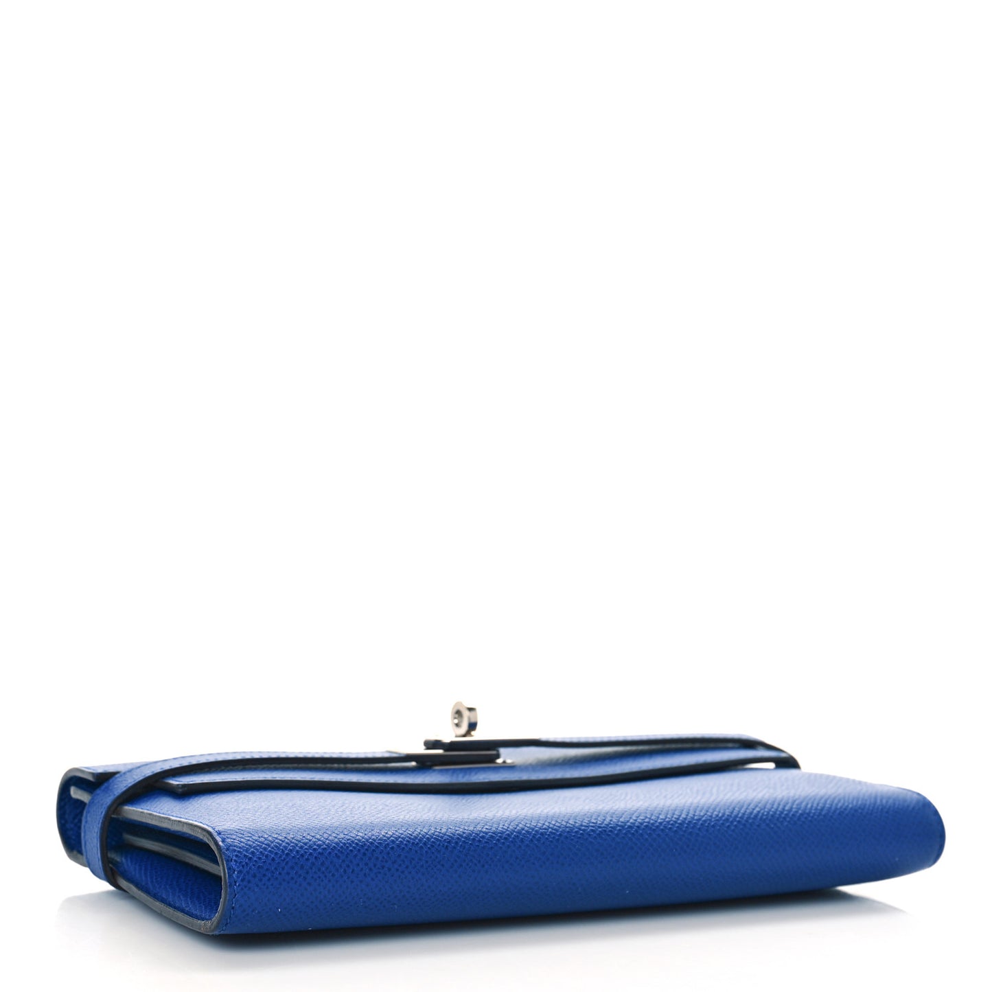 Epsom Kelly Longue Wallet Bleu Saphir
