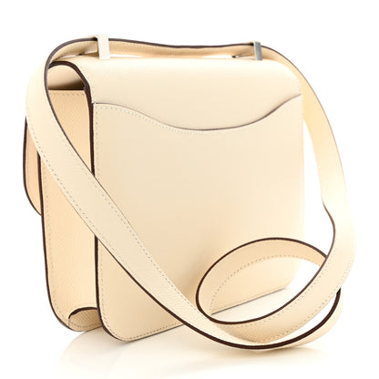 Hermes Epsom Enamel Constance 1-24 Nata Jaune Citron 4 of 12