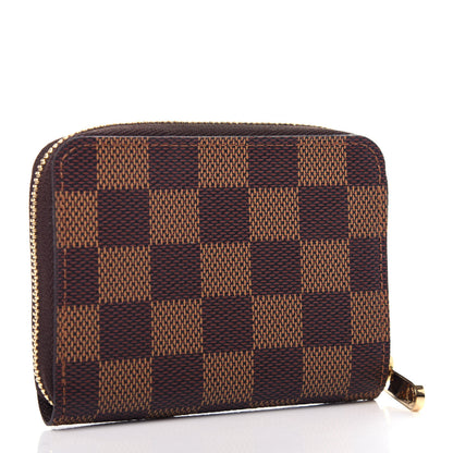 Louis Vuitton Damier Ebene Zippy Coin Purse 3 of 8
