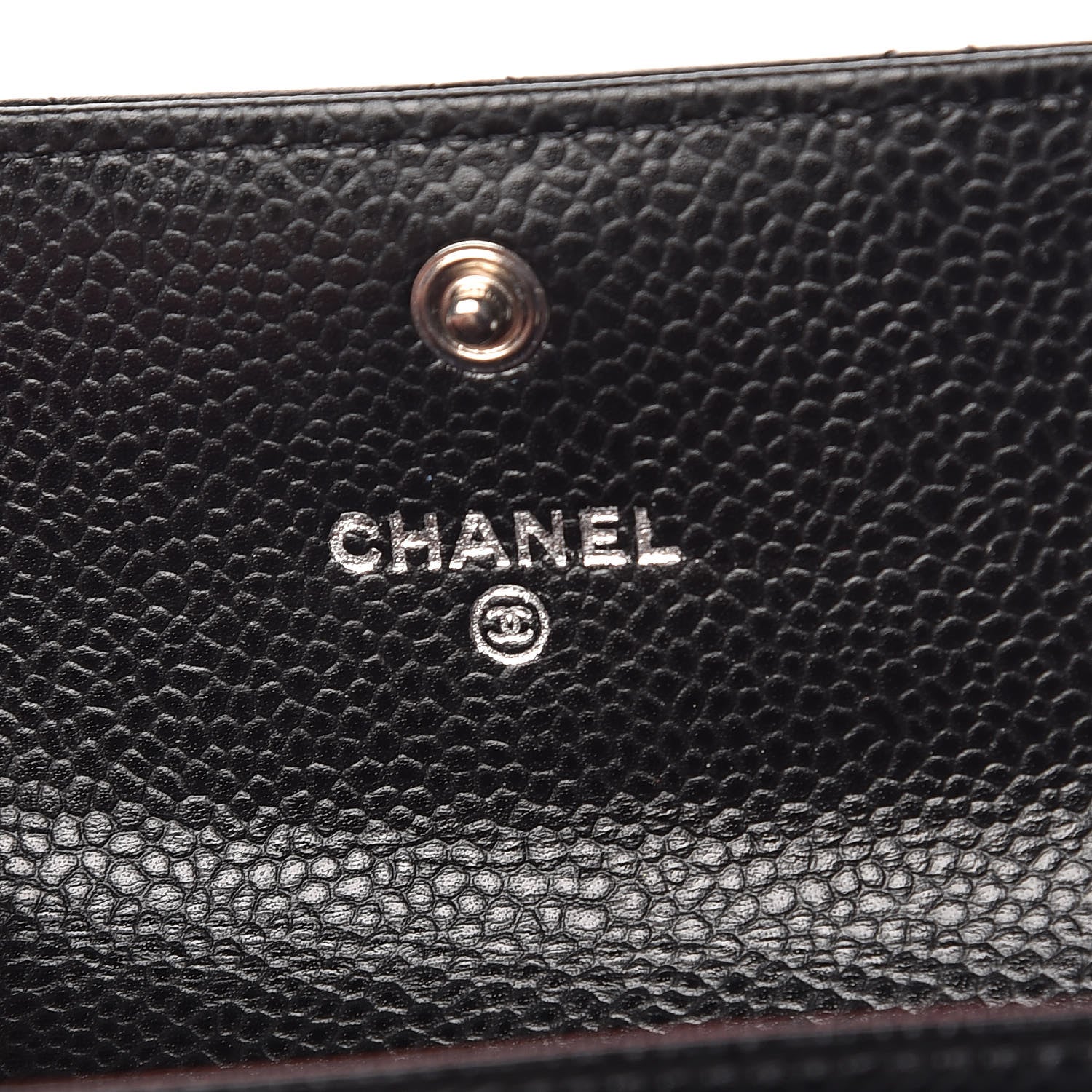 Chanel Caviar Quilted Flap Card Holder Black 6 of 9