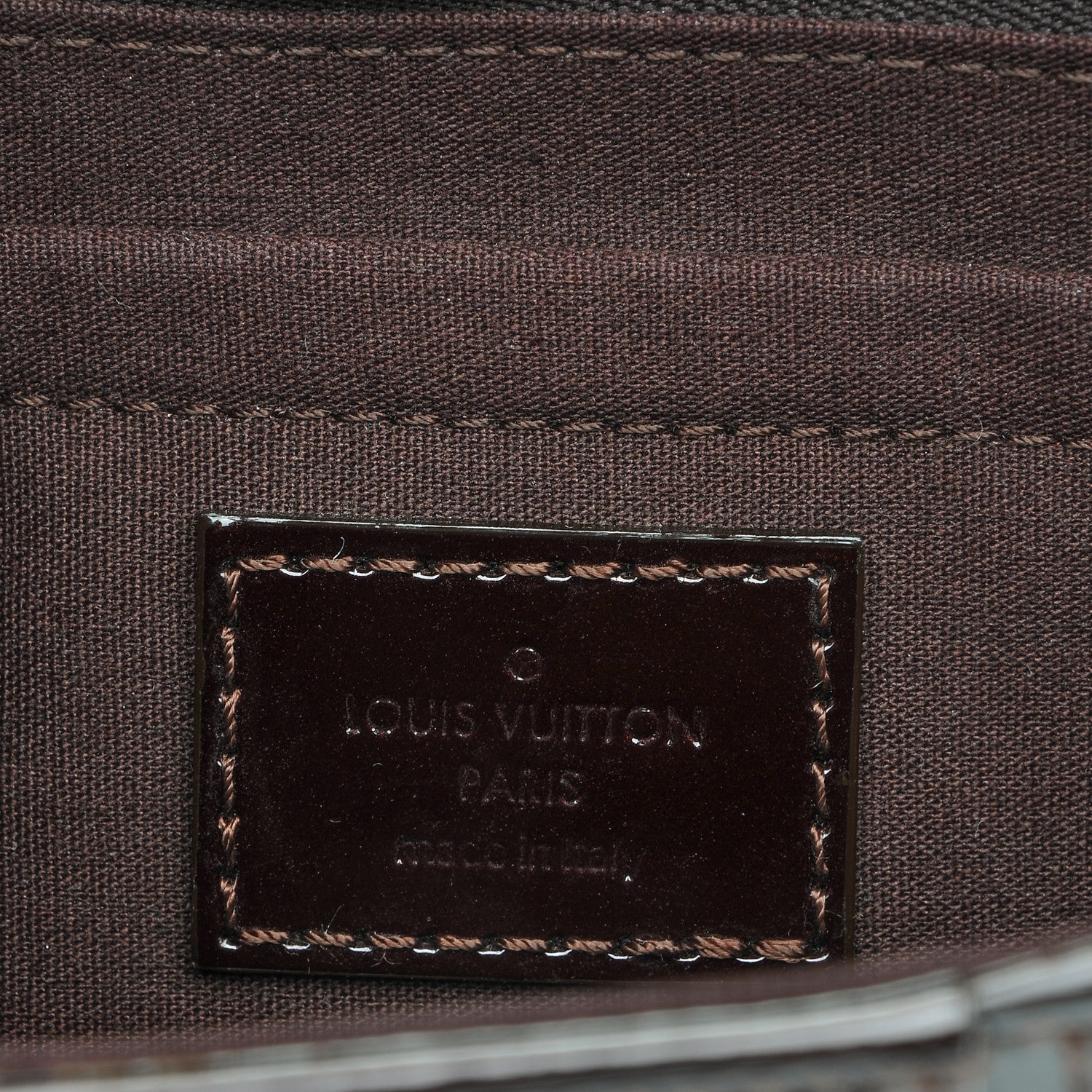 Louis Vuitton Vernis Vermont Avenue Amarante 6 of 6