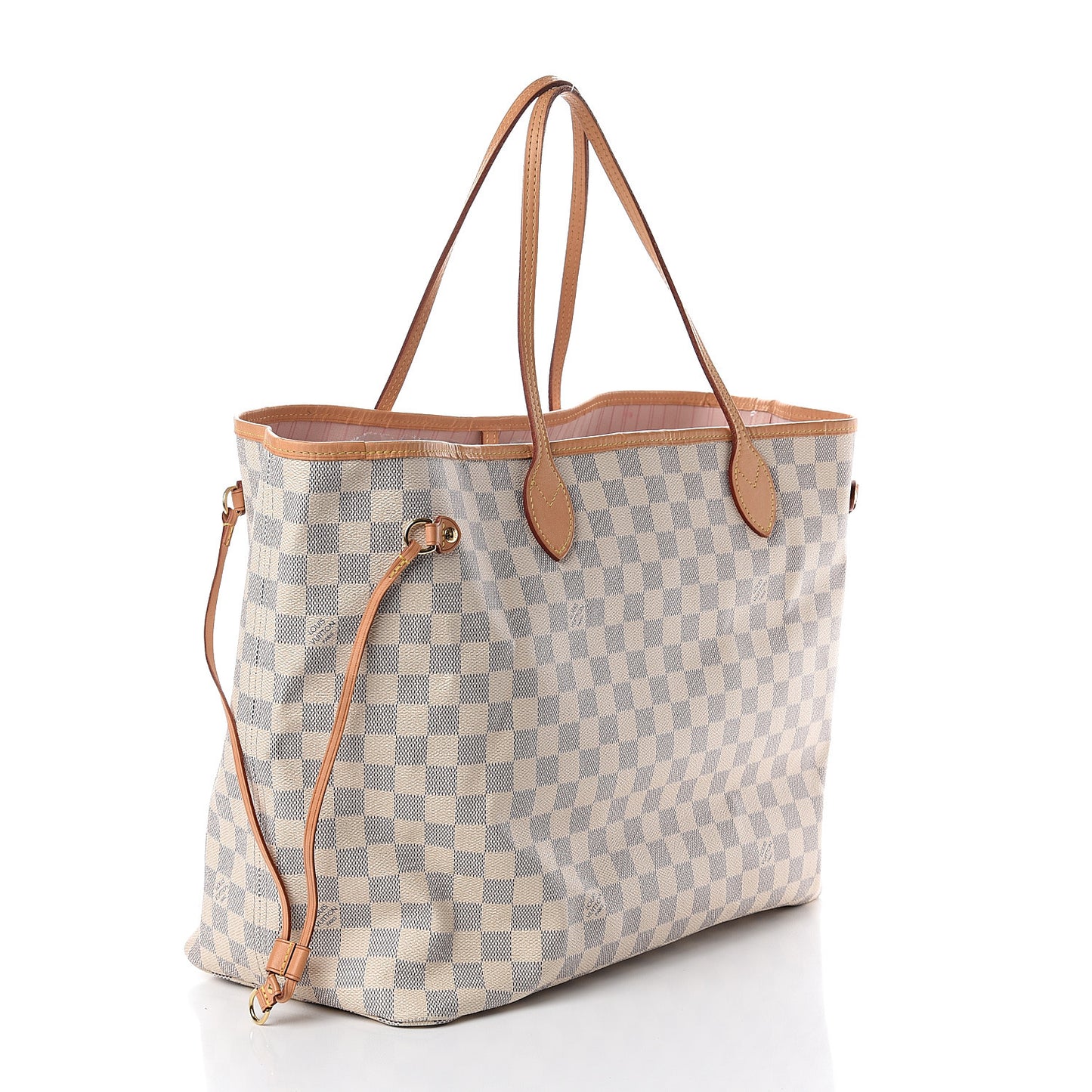 Damier Azur Neo Neverfull GM Rose Ballerine