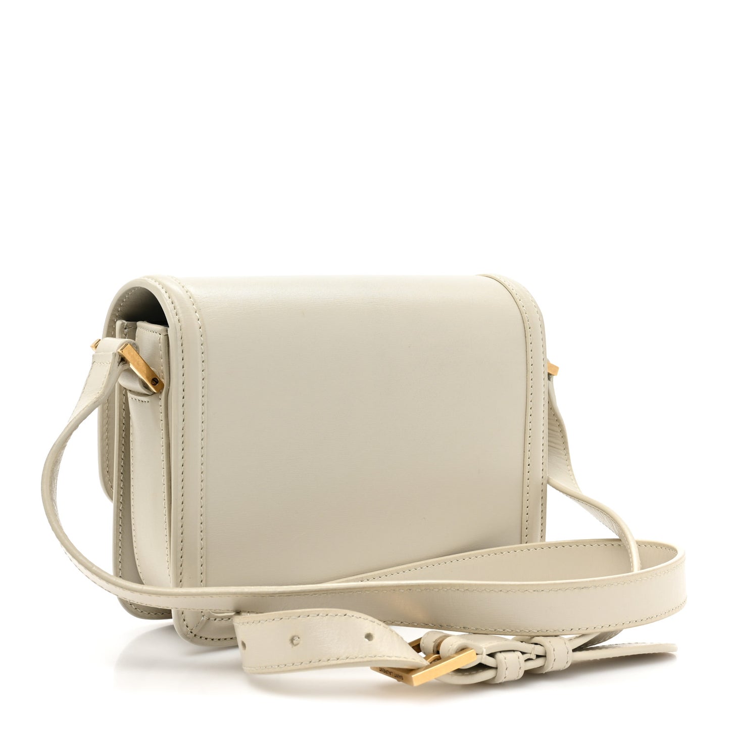 Smooth Calfskin Small Solferino Satchel Ivory