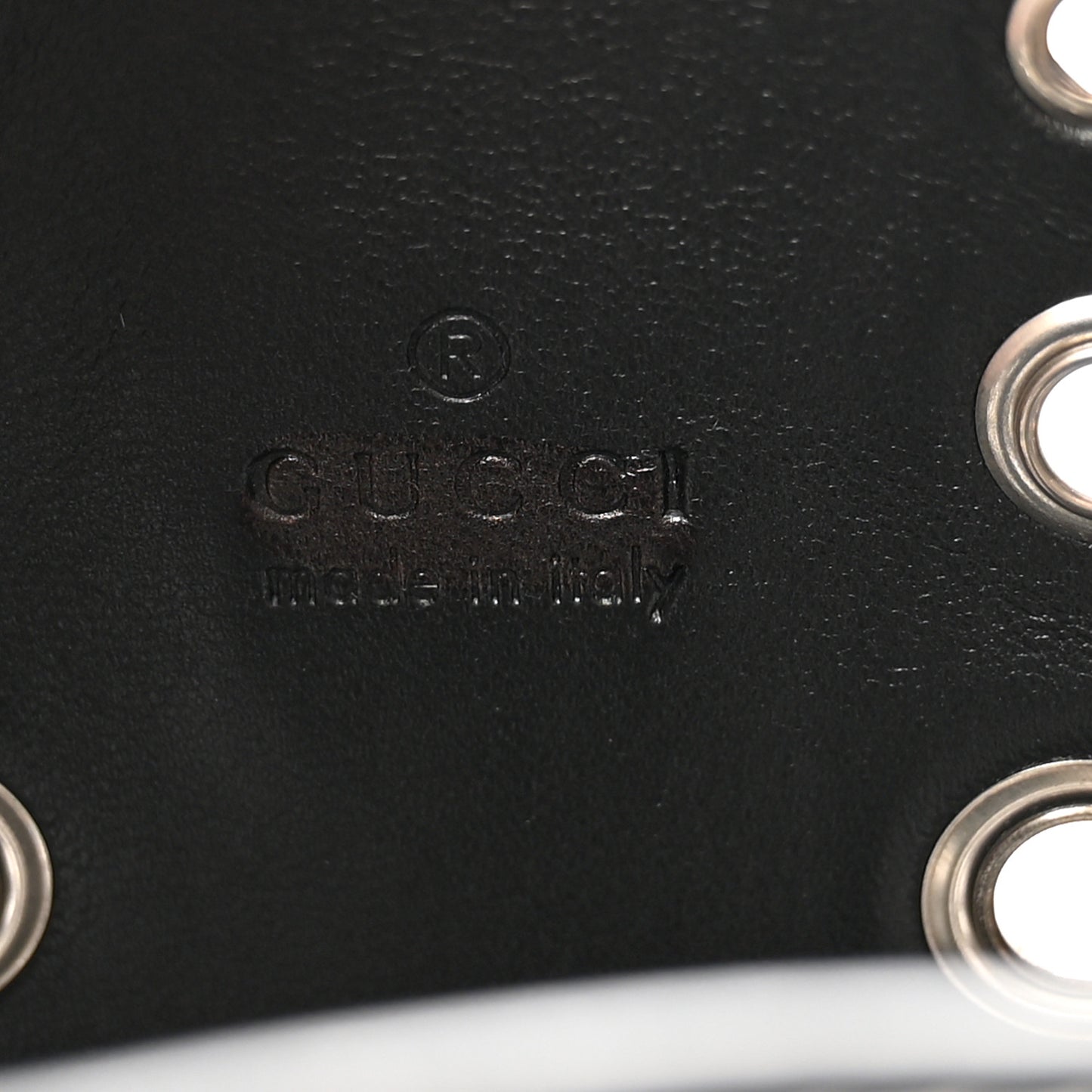 Calfskin Ha Ha Ha Jackie 1961 Eyelet Hobo Black