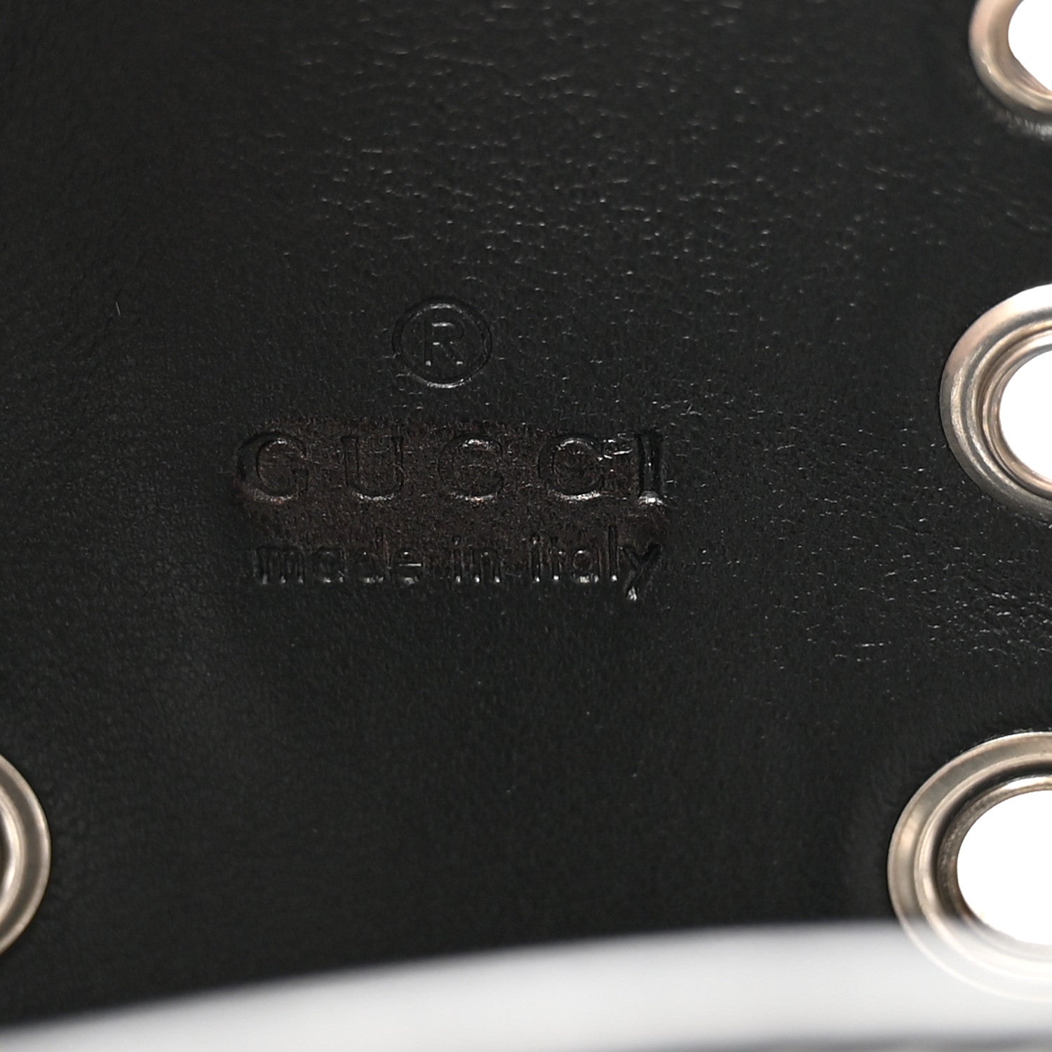 Gucci Calfskin Ha Ha Ha Jackie 1961 Eyelet Hobo Black 6 of 13